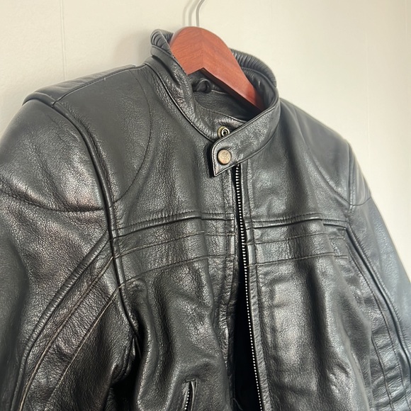 SOLD - First genuine leather vintage moto jacket - Picture 2 of 6